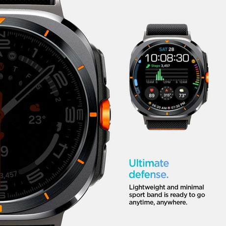 Spigen Samsung Galaxy Watch Ultra Armband Lite Fit Svart