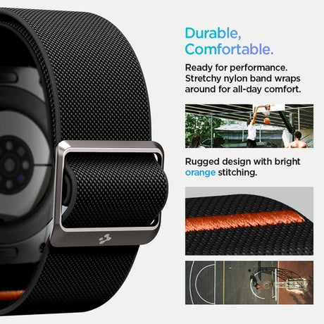 Spigen Samsung Galaxy Watch Ultra Armband Lite Fit Svart
