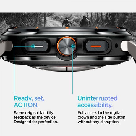 Spigen Samsung Galaxy Watch Ultra Armband Lite Fit Svart