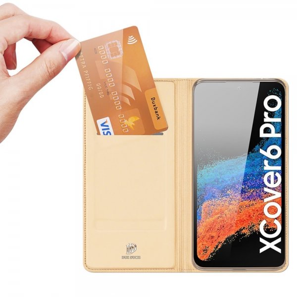 Dux Ducis Samsung Galaxy Xcover 6 Pro Fodral Skin Pro Series Guld