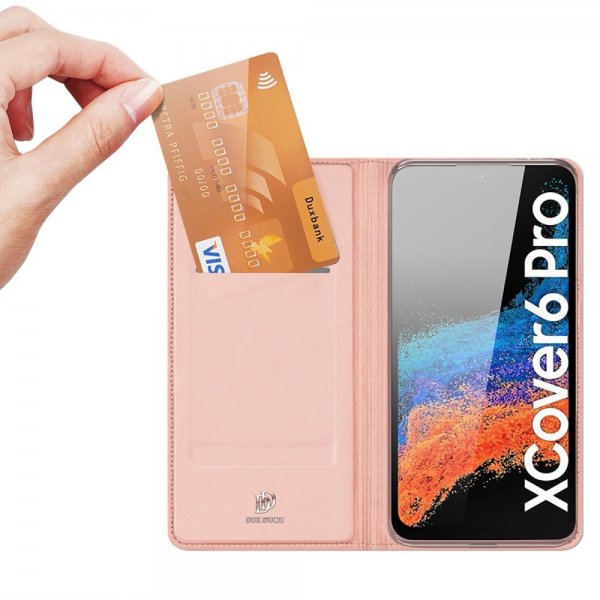 Dux Ducis Samsung Galaxy Xcover 6 Pro Fodral Skin Pro Series Rosa