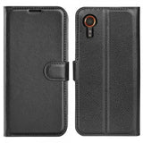 Samsung Galaxy XCover 7 Fodral Litchi Svart