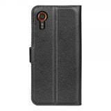 Samsung Galaxy XCover 7 Fodral Litchi Svart