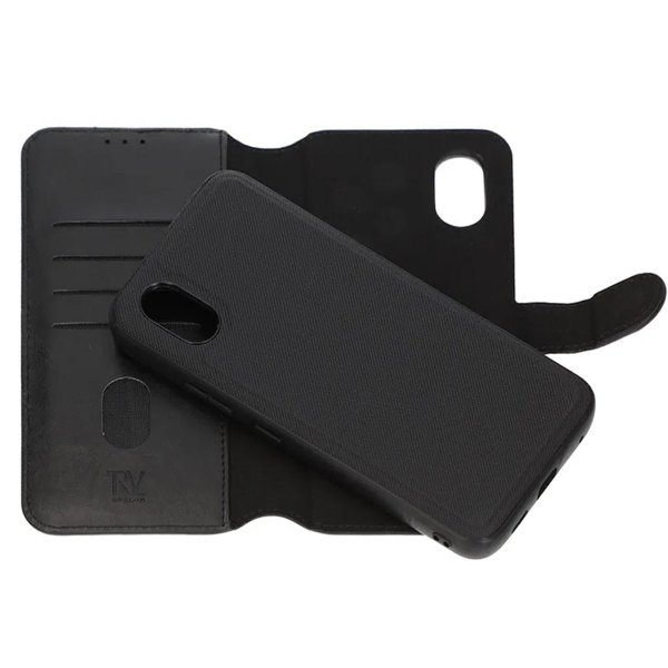 Rvelon Samsung Galaxy XCover 7 Fodral Magnetiskt Avtagbart Skal Svart