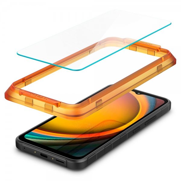 Spigen Samsung Galaxy XCover 7 Skärmskydd GLAS.tR ALIGNmaster 2-pack