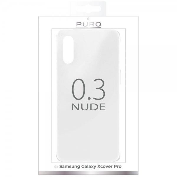Puro Samsung Galaxy XCover Pro Skal Nude Transparent