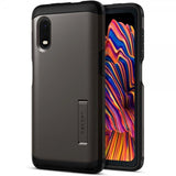 Spigen Samsung Galaxy XCover Pro Skal Tough Armor Gunmetal