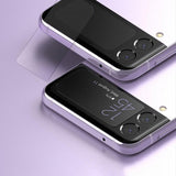 Ringke Samsung Galaxy Z Flip 3 Skärmskydd Cover Display Protector Glass 3-pack