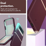 Caseology Samsung Galaxy Z Flip 4 Skal Nano Pop Burgundy Bean