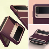 Caseology Samsung Galaxy Z Flip 4 Skal Nano Pop Burgundy Bean