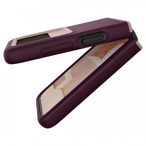 Caseology Samsung Galaxy Z Flip 4 Skal Nano Pop Burgundy Bean