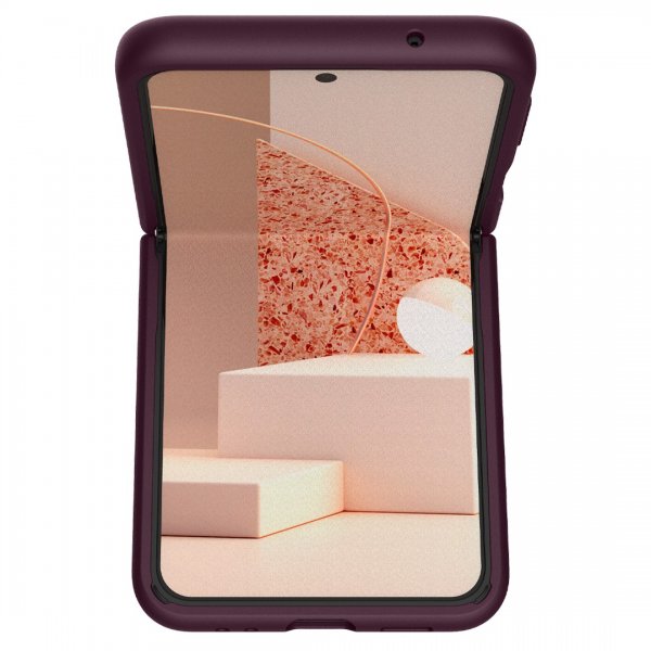 Caseology Samsung Galaxy Z Flip 4 Skal Nano Pop Burgundy Bean