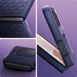 Caseology Samsung Galaxy Z Flip 4 Skal Parallax Midnight Blue