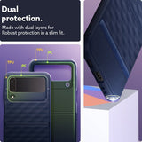 Caseology Samsung Galaxy Z Flip 4 Skal Parallax Midnight Blue