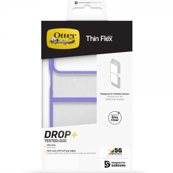 Otterbox Samsung Galaxy Z Flip 4 Skal Thin Flex Sparkle Purplexing