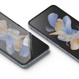 Ringke Samsung Galaxy Z Flip 4 Skärmskydd Dual Easy Film 2-pack