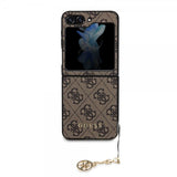 Guess Samsung Galaxy Z Flip 5 Skal 4G Charm Brun