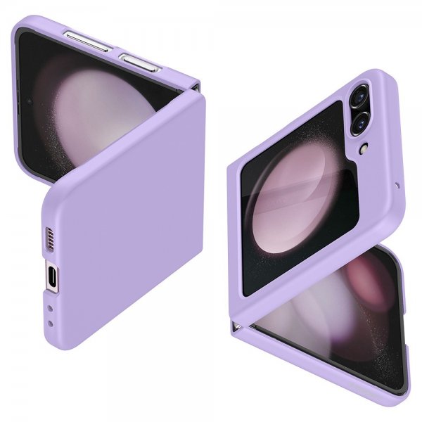 Spigen Samsung Galaxy Z Flip 5 Skal Air Skin Rose Purple