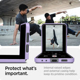 Spigen Samsung Galaxy Z Flip 5 Skal Air Skin Rose Purple