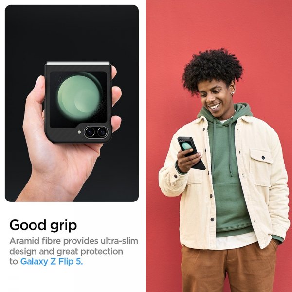 Spigen Samsung Galaxy Z Flip 5 Skal Air Skin Svart