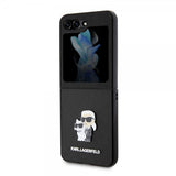 Karl Lagerfeld Samsung Galaxy Z Flip 5 Skal NFT Karl & Choupette Pin Saffiano Svart