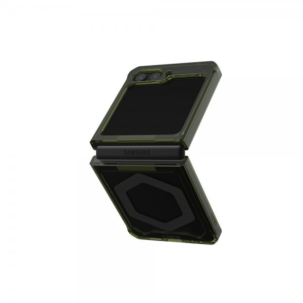 Urban Armor Gear (UAG) Samsung Galaxy Z Flip 5 Skal Plyo Pro MagSafe Olive/Space Grey