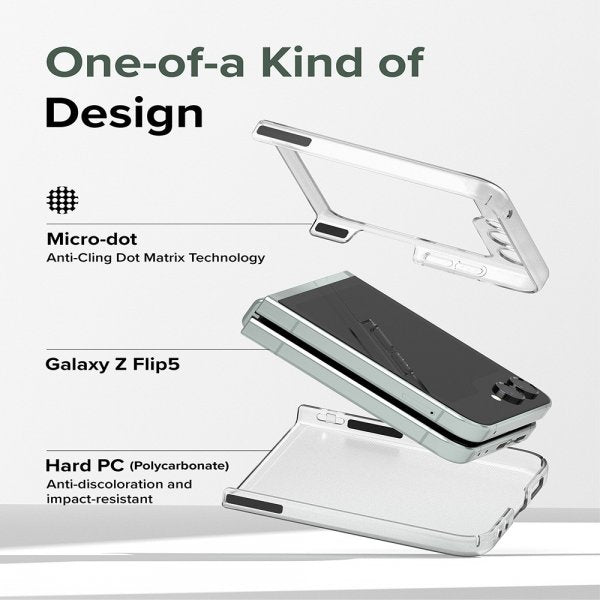 Ringke Samsung Galaxy Z Flip 5 Skal Slim Matte Clear