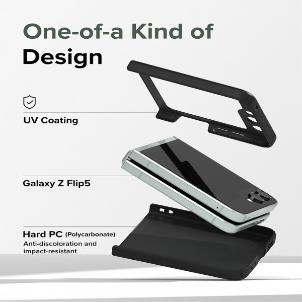 Ringke Samsung Galaxy Z Flip 5 Skal Slim Svart