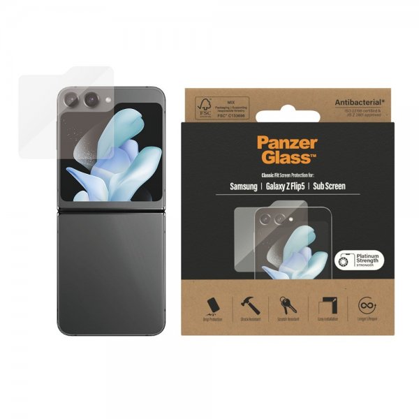 PanzerGlass Samsung Galaxy Z Flip 5 Skärmskydd Classic Fit
