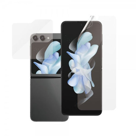 PanzerGlass Samsung Galaxy Z Flip 5 Skärmskydd FlipFoldFlex Ultra-Wide Fit TPU + Classic Fit Glass