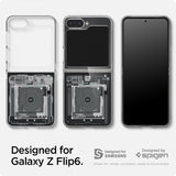 Spigen Samsung Galaxy Z Flip 6/Galaxy Z Flip 7 FE Skal Air Skin Zero One Svart