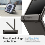 Spigen Samsung Galaxy Z Flip 6/Galaxy Z Flip 7 FE Skal Tough Armor Pro Gunmetal