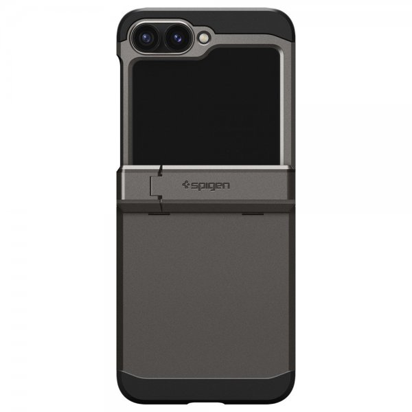 Spigen Samsung Galaxy Z Flip 6/Galaxy Z Flip 7 FE Skal Tough Armor Pro Gunmetal
