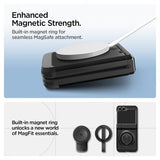 Spigen Samsung Galaxy Z Flip 6/Galaxy Z Flip 7 FE Skal Tough Armor Pro MagFit Svart