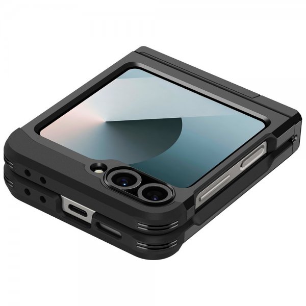 Spigen Samsung Galaxy Z Flip 6/Galaxy Z Flip 7 FE Skal Tough Armor Pro MagFit Svart