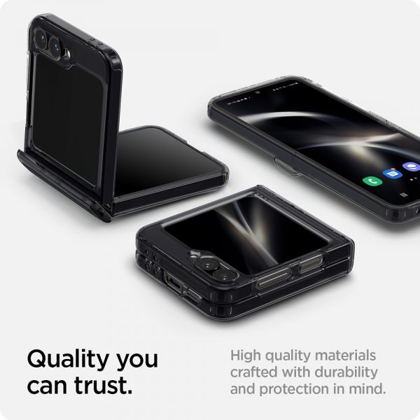 Spigen Samsung Galaxy Z Flip 6/Galaxy Z Flip 7 FE Skal Ultra Hybrid Pro Zero One Svart