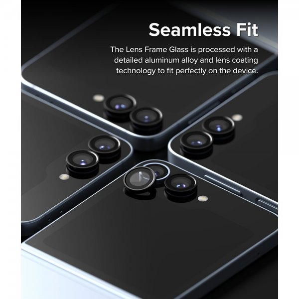 Ringke Samsung Galaxy Z Flip 6/Flip 7 FE Kameraskydd Camera Lens Frame 2-pack