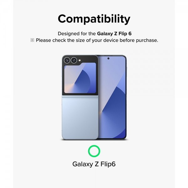 Ringke Samsung Galaxy Z Flip 6/Flip 7 FE Kameraskydd Camera Lens Frame 2-pack