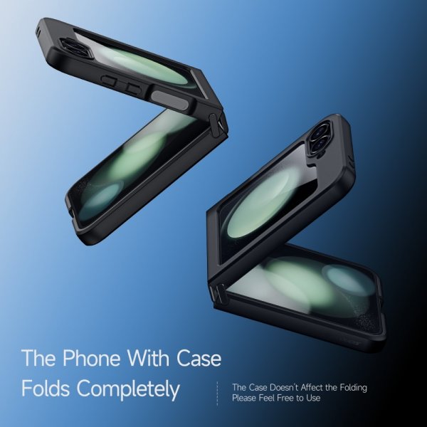 Dux Ducis Samsung Galaxy Z Flip 6/Flip 7 FE Skal Aimo Series MagSafe Svart