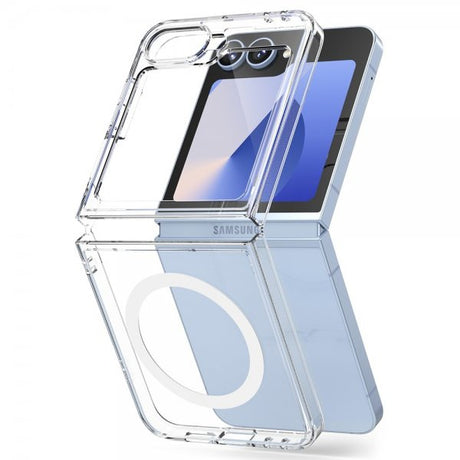 Ringke Samsung Galaxy Z Flip 6/Flip 7 FE Skal Fusion Magnetic Transparent