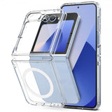 Ringke Samsung Galaxy Z Flip 6/Flip 7 FE Skal Fusion Magnetic Transparent