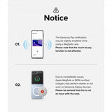 Ringke Samsung Galaxy Z Flip 6/Flip 7 FE Skal Fusion Magnetic Transparent