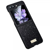 Sulada Samsung Galaxy Z Flip 6/Flip 7 FE Skal Glitter Svart