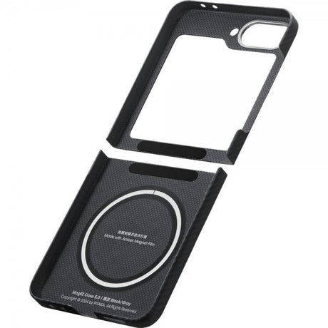 Pitaka Samsung Galaxy Z Flip 6 Skal MagEZ Case 5 Black/Grey Twill