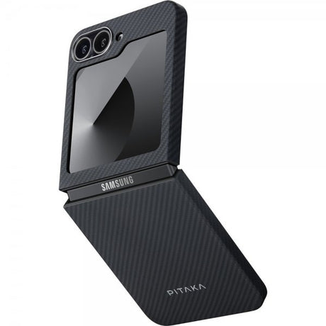Pitaka Samsung Galaxy Z Flip 6 Skal MagEZ Case 5 Black/Grey Twill