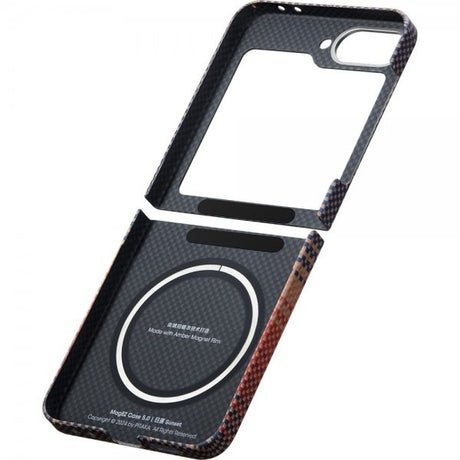 Pitaka Samsung Galaxy Z Flip 6 Skal MagEZ Case 5 Black/Grey Twill