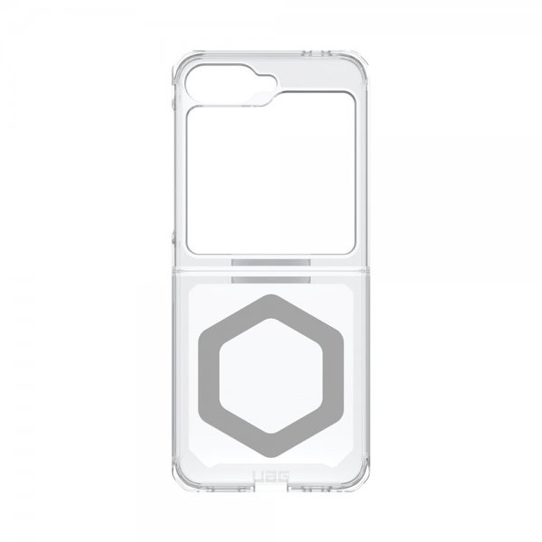 Urban Armor Gear (UAG) Samsung Galaxy Z Flip 6/Flip 7 FE Skal Plyo Pro MagSafe Ice/Silver