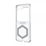 Urban Armor Gear (UAG) Samsung Galaxy Z Flip 6/Flip 7 FE Skal Plyo Pro MagSafe Ice/Silver