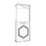 Urban Armor Gear (UAG) Samsung Galaxy Z Flip 6/Flip 7 FE Skal Plyo Pro MagSafe Ice/Silver