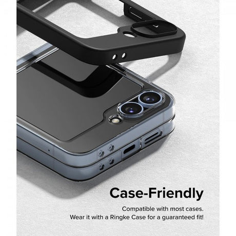 Ringke Samsung Galaxy Z Flip 6/Flip 7 FE Skärmskydd Cover Display Protector Glass 2-pack